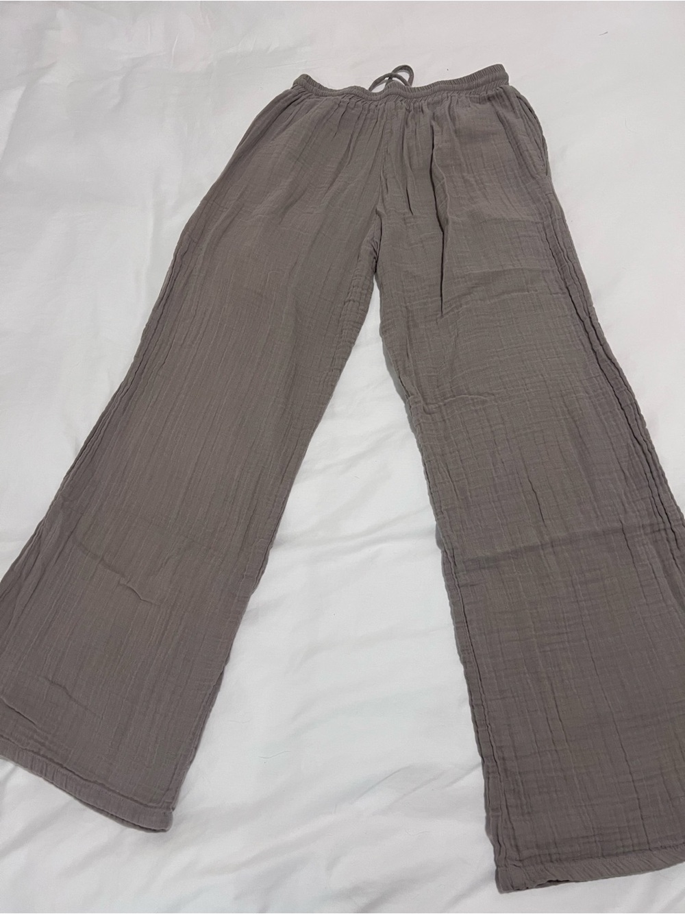 Linen pant - Tan - Picture 3 of 6